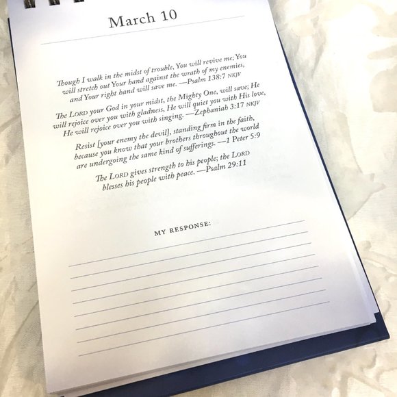 DaySpring Jesus Today DayBrightener Perpetual Calendar Sarah Young - Picture 7 of 11